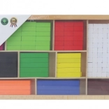 VIGA dřevěné počítací tyčinky cuisenaire, 308 ks