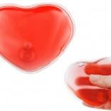 Opakovatelný gelový hřejivý polštářek na ruce ve tvaru srdce Malatec