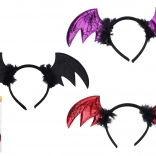 Karnevalová čelenka s křídly netopýra