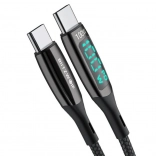 Kabel USB‑C na USB‑C s displejem 100 W 0,9 m BLITZWOLF