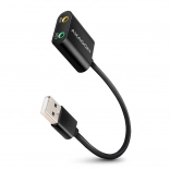 Externí zvuková karta USB 2.0 48kHz/16-bit stereo Axagon