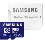 Paměťová karta Samsung 128 PRO Plus microSD + adaptér
