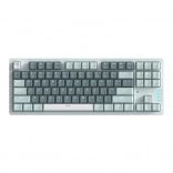 Drátová mechanická klávesnice THUNDEROBOT K87 s červenými spínači – zelená