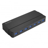 ORICO USB hub 7× USB 3.0, černý
