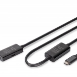 Aktivní prodlužovací kabel USB-C - USB-C, USB 3.2 Gen1, 10m