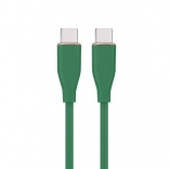 USB-C kabel na USB-C 1,5 m zelený