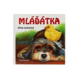 Knížka leporelo – mláďátka 10,5 × 10 cm