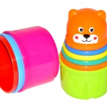 Skládací věž z kelímků, 9 ks