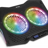 Chladicí podložka pod notebook s RGB a kovovou deskou