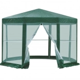 Zahradní pavilon s moskytiérou 4 m šestiúhelník ModernHome