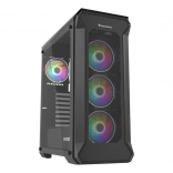 Genesis Irid 505 V2 ARGB midi tower s tvrzeným sklem a USB 3.0