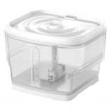 Chytrá fontána pro psy a kočky PETSUPER PW03 2,5 l bílá