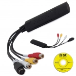 USB video grabber pro převod VHS a analogového AV do PC