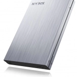 ICY BOX externí hliníkové pouzdro pro 2,5" SATA disk s ochranou proti zápisu (USB 3.0 UASP)