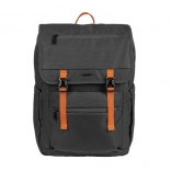 Městský batoh na notebook NATEC Niala 15,6" 18 l – černo‑oranžový