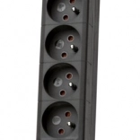 Přepěťová ochrana Lestar LX 810, 1L, 5 m, černá