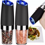 Elektrický gravitační mlýnek na koření - sada 2 ks Ruhhy