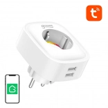 Chytrá zásuvka WiFi Gosund SP112 s 2xUSB, 16A, Tuya