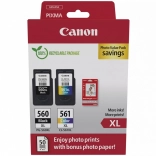 Tusz Canon PG-560XL/CL-561XL s fotografickým papírem