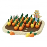 Vilac zeleninová zahrádka – dřevěný solitaire