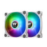 Ventilátor Thermaltake Pure Duo 12 ARGB Sync Radiator Fan 2 Pack bílý