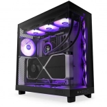 NZXT H6 Flow RGB skříň s panoramatickým sklem – černá