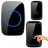 Bezdrátový voděodolný zvonek, 25 melodií, 3 úrovně hlasitosti