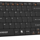 Bezdrátová sada klávesnice Slim a myš 2,4 GHz Liberty černá