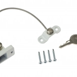 Zabezpečení okna na klíček