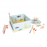 Magnetická rybářská hračka s motivem 4 přátel