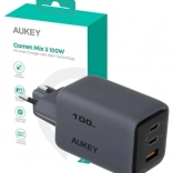 Aukey Rychlá Nabíječka Comet Mix 3 s 3 Uvsky 100W