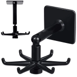 Otočný organizér na stěnu pro kuchyň a koupelnu