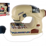 Dětský šicí stroj se světlem na baterie 20 cm