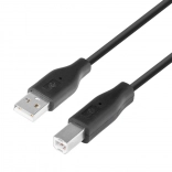 Kabel USB AM-BM 1.8 m černý