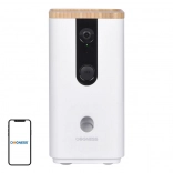 Chytrý dávkovač krmiva s kamerou Dogness T03 (bílý)