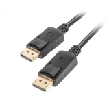 Kabel displayport 1.2 (0,5 m), LANBERG – 4K, černý