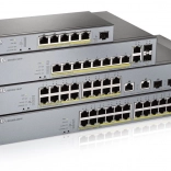 Spravovatelný switch Zyxel 24portový PoE LR 375W