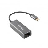 Natec Cricket USB‑C gigabitová síťová karta RJ‑45