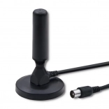 Anténa pro digitální televizi DVB‑T2 s magnetickým podstavcem