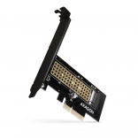 AXAGON interní PCIe x4 adaptér pro NVMe M.2 SSD (M‑key), standardní i low profile