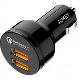 Ultrarychlá autonabíječka 2×USB s QC 3.0, 36 W