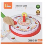 Dřevěný narozeninový dort na krájení VIGA