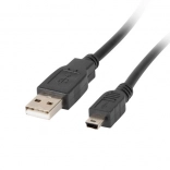 Kabel USB 2.0 mini AM-BM 1,8 m černý Canon