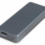 Hliníkový USB-C box pro SSD M.2 NVMe 20 Gb/s beznástrojový
