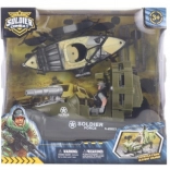 Vojenská sada s člunem a kajakem