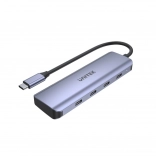 USB-C Hub 4v1 Unitek Space Grey