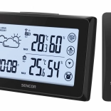 Digitální meteostanice s dotykovým displejem a čidlem
