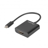 Adaptér USB‑C na HDMI, 15 cm, černý