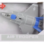 Stíhačka na baterie se zvuky a světly