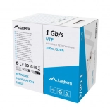 Síťový kabel LAN 100m šedý